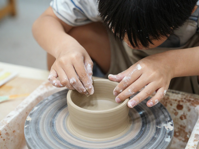 陶艺发饰亲子手作体验,釉烧工艺打造独一无二亲子时光
