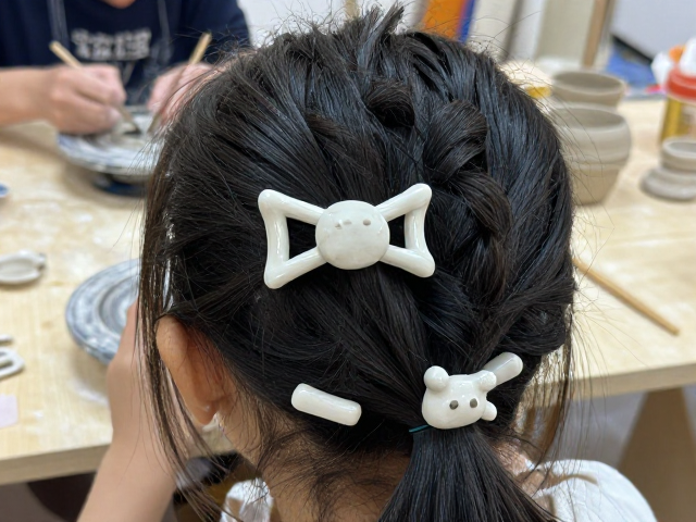 陶艺发饰亲子手作体验,釉烧工艺打造独一无二亲子时光