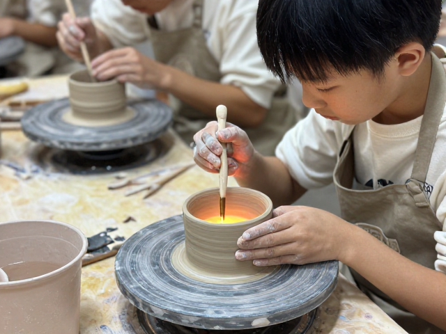 陶艺发饰亲子手作体验,釉烧工艺打造独一无二亲子时光