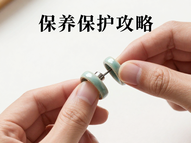 青釉肌理陶艺戒指佩戴后如何擦拭金属件？保养全攻略