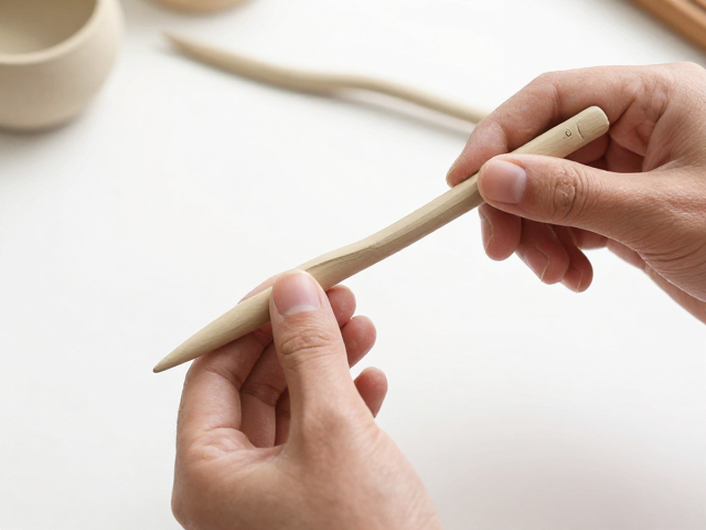 国风雅韵，仿古陶艺发簪制作，揭秘泥料揉制核心技法