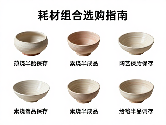 陶艺薄胎防变形技巧与素烧半成品保存、耗材组合选购指南