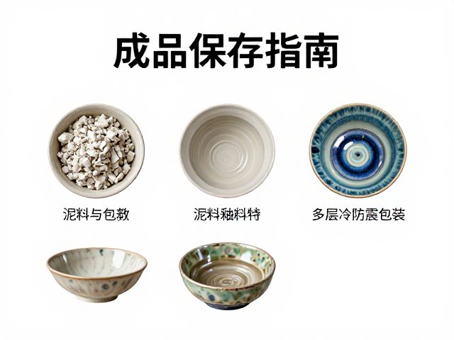 彩绘釉面成品保存指南，泥料釉料特性与多层缓冲防震包装技巧
