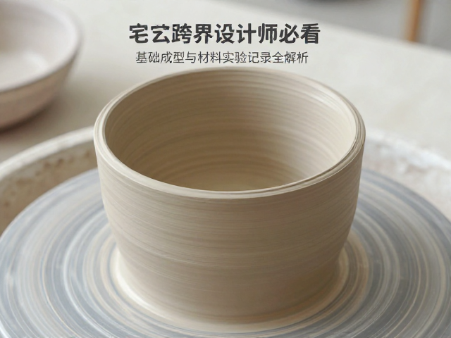 陶艺跨界设计师必看,基础成型与材料实验记录全解析