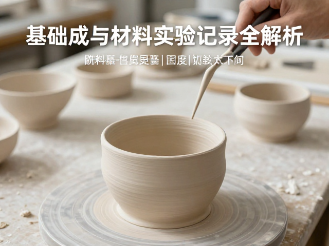 陶艺跨界设计师必看,基础成型与材料实验记录全解析