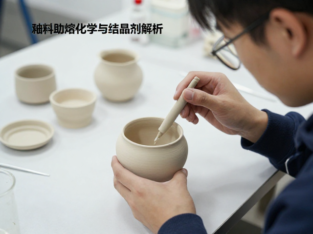 釉料助熔化学与结晶剂解析，掌握坯釉匹配训练核心逻辑