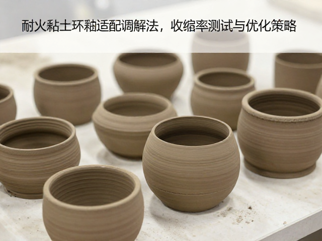 耐火黏土坯釉适配调配法，收缩率测试与优化策略