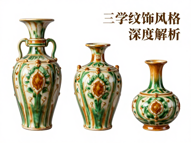 唐代三彩器物比例美学与纹饰风格深度解析