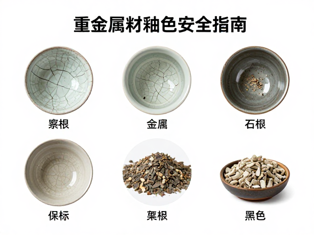 裂纹釉研发价值，重金属原料标识与特色釉色安全指南