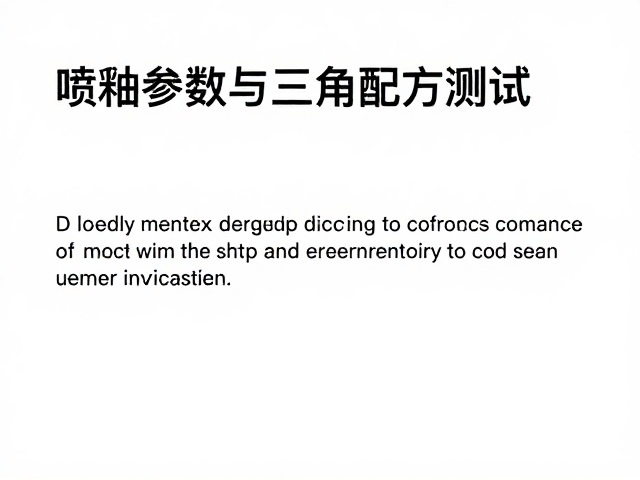 喷釉参数与三角配方测试，如何确保重复烧成一致性？