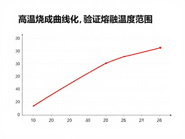 高温烧成曲线优化,验证熔融温度范围,确保量产釉料稳定性测试达标