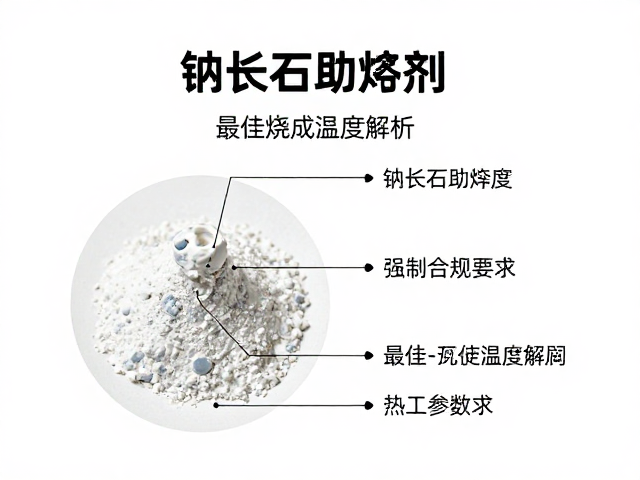 钠长石助熔剂在灰釉中的应用，最佳烧成温度解析