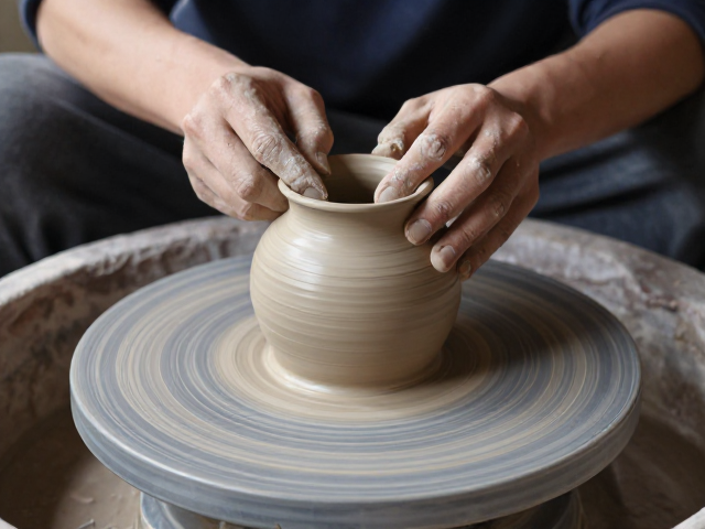 建水紫陶制作技艺，非遗手工捏塑与拉坯的古法传承