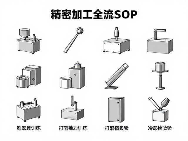刻划线条训练,打磨抛光,冷却检验,精密加工全流程SOP指南