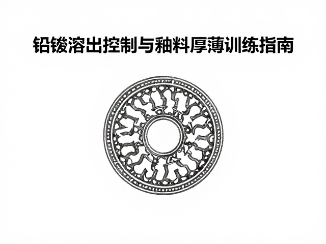 数码贴花技法，铅镉溶出控制与釉料厚薄训练指南