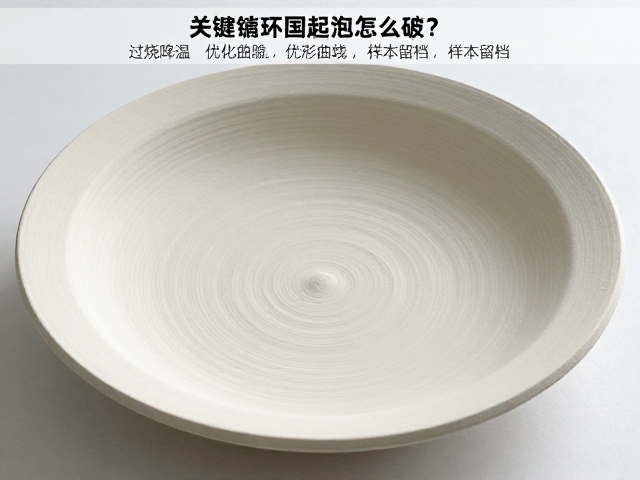 坯体起泡怎么破？过烧降温，优化曲线，样本留档，一招解决陶瓷缺陷