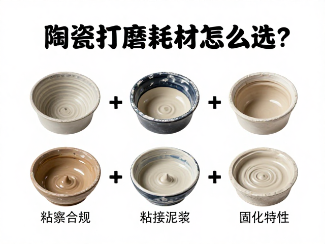 陶瓷打磨耗材怎么选？按风格搭配色釉与粘接泥浆全攻略
