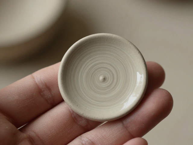 复古手作陶艺胸针，质感温润的东方美学配饰