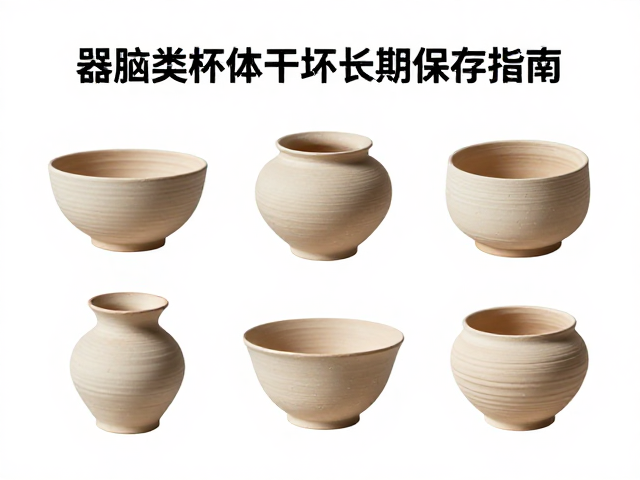 器皿类坯体干坯长期保存指南，分阶段降湿防裂技巧