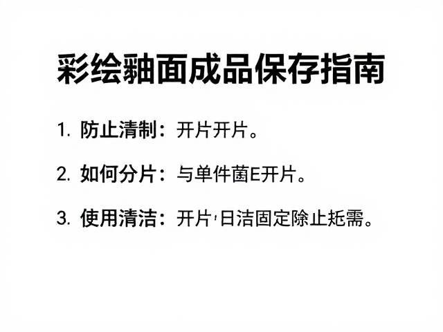 彩绘釉面成品保存指南,如何防止开片与单件固定技巧