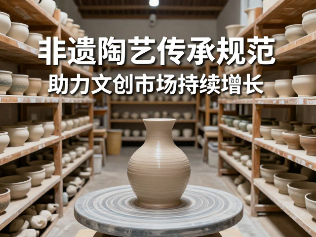 非遗陶艺传承规范，恒温恒湿环境助力文创市场持续增长