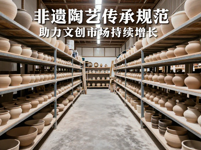 非遗陶艺传承规范，恒温恒湿环境助力文创市场持续增长