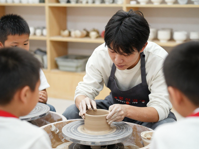 少儿陶艺讲师分享,儿童陶艺爱好者创作指南与灵感技巧