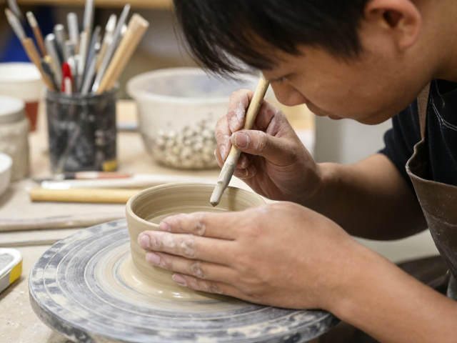 陶艺授课教师分享，雕刻工具选购与醒泥关键技巧