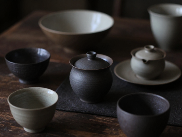 茶空间美学,艺术跨界陶艺创作者的生活器皿灵感