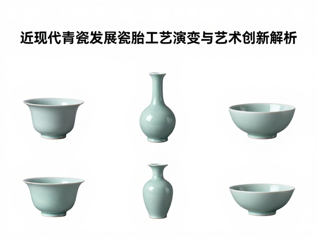 近现代青瓷发展，瓷胎工艺演变与艺术创新解析