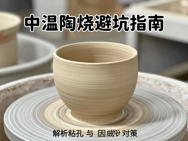 中温陶烧制避坑指南，解析粘土可塑性与针孔成因及对策