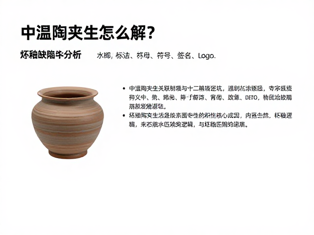 中温陶夹生怎么解？坯釉缺陷关联分析助你精准避坑