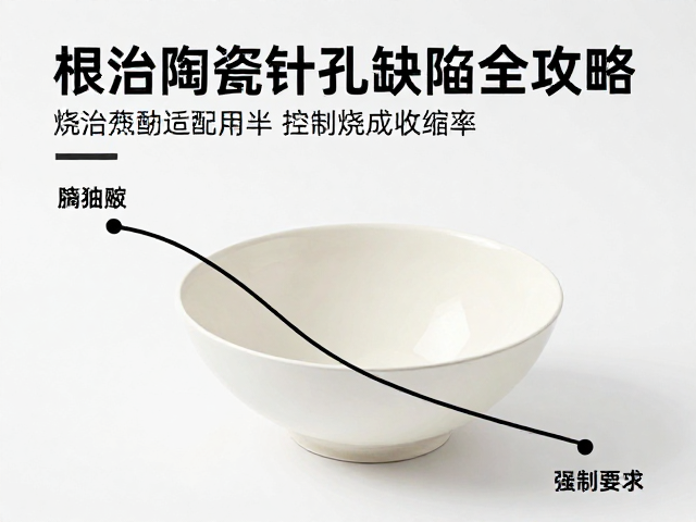 坯釉适配调配，控制烧成收缩率，根治陶瓷针孔缺陷全攻略