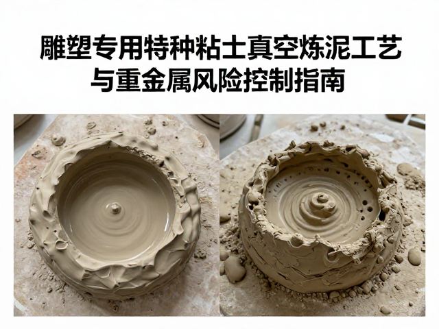 雕塑专用特种粘土，真空炼泥工艺与重金属风险控制指南