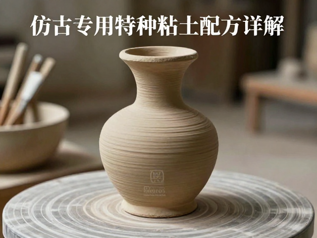 仿古专用特种粘土配方详解，石英与陶土比例及烧制技巧