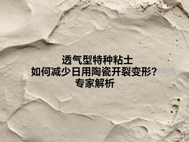 透气型特种粘土如何减少日用陶瓷开裂变形？专家解析