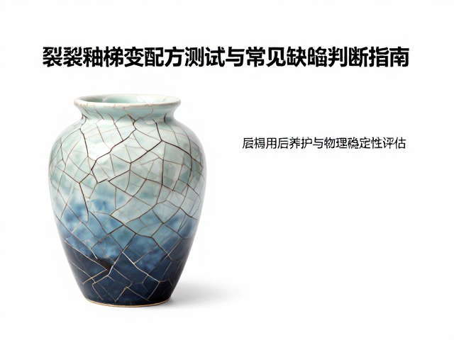 裂纹釉梯度配方测试与常见缺陷判断指南