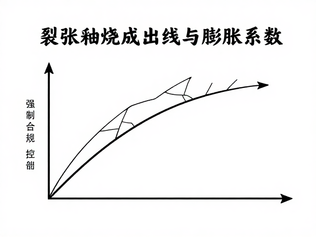 裂纹釉烧成曲线与膨胀系数，精准还原工艺防裂攻略