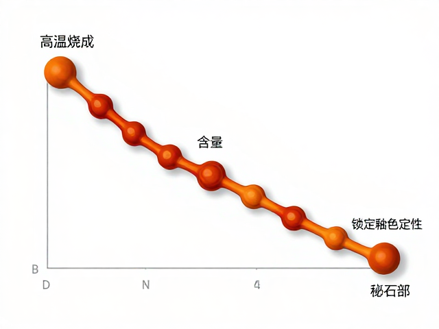 高温烧成曲线控制长石含量，锁定釉色稳定性