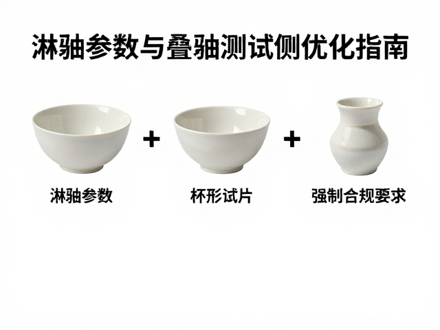 淋釉参数与叠釉测试，杯形试片优化指南