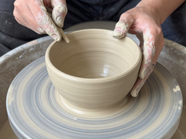压平泥板技法，坯体厚度控制与缓慢脱水，打造完美陶艺作品