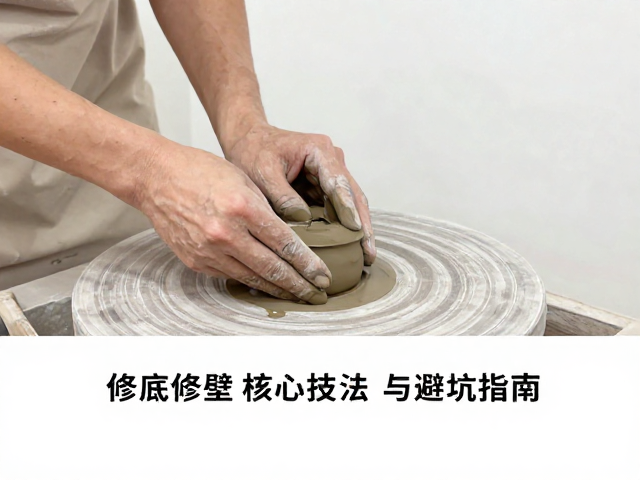 练泥上泥定位技巧,详解修底修壁核心技法与避坑指南