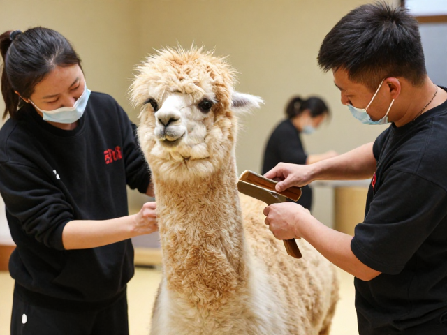 展示期间的毛发维护与应急处理