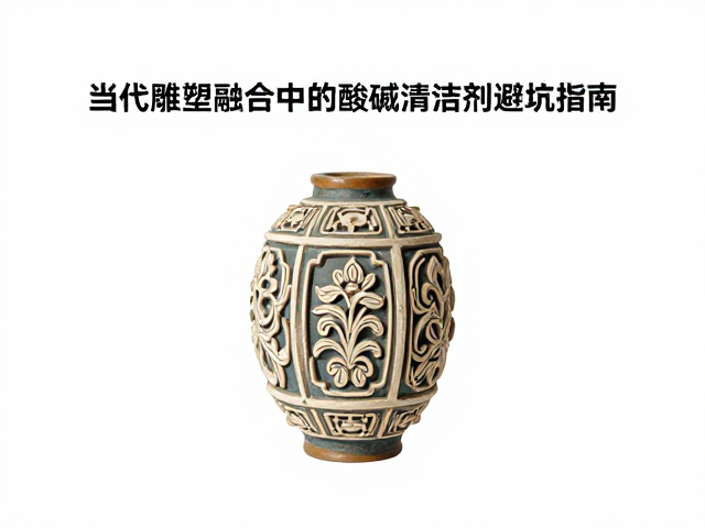 纹饰堆塑技法，当代雕塑融合中的酸碱清洁剂避坑指南