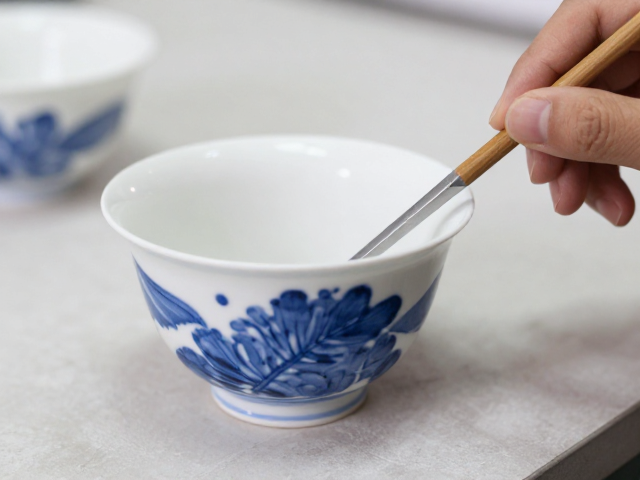 青花绘制技巧，釉下彩绘中坯体干燥的关键控制点