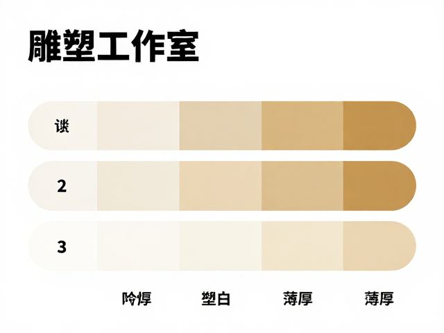 雕塑工作室通风干燥指南，让薄厚过渡更自然