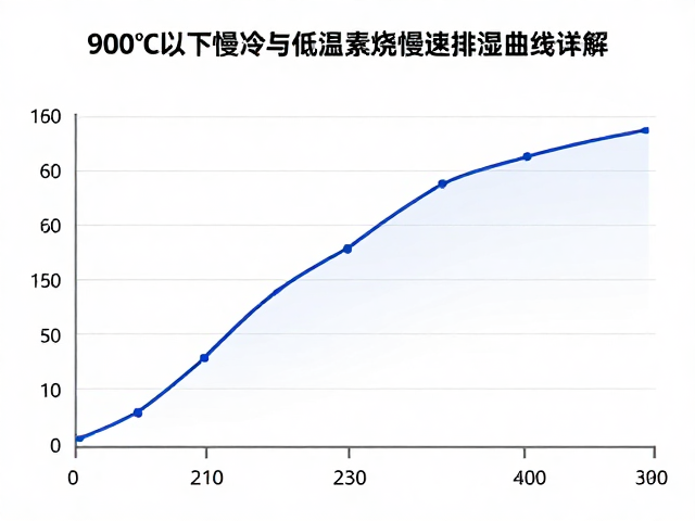 900℃以下慢冷与低温素烧慢速排湿曲线详解