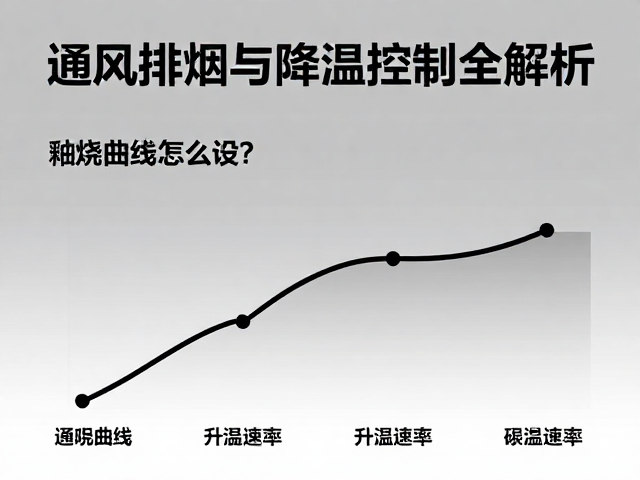 釉烧曲线怎么设?通风排烟与降温控制全解析