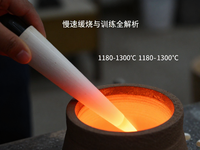 1180-1300℃高温瓷化，慢速缓烧与测温锥观察训练全解析