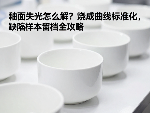 釉面失光怎么解？烧成曲线标准化，缺陷样本留档全攻略